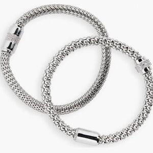 Nordstrom Set of 2 Mesh Stretch Bracelets